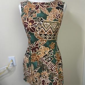Tribal print Mini Dress